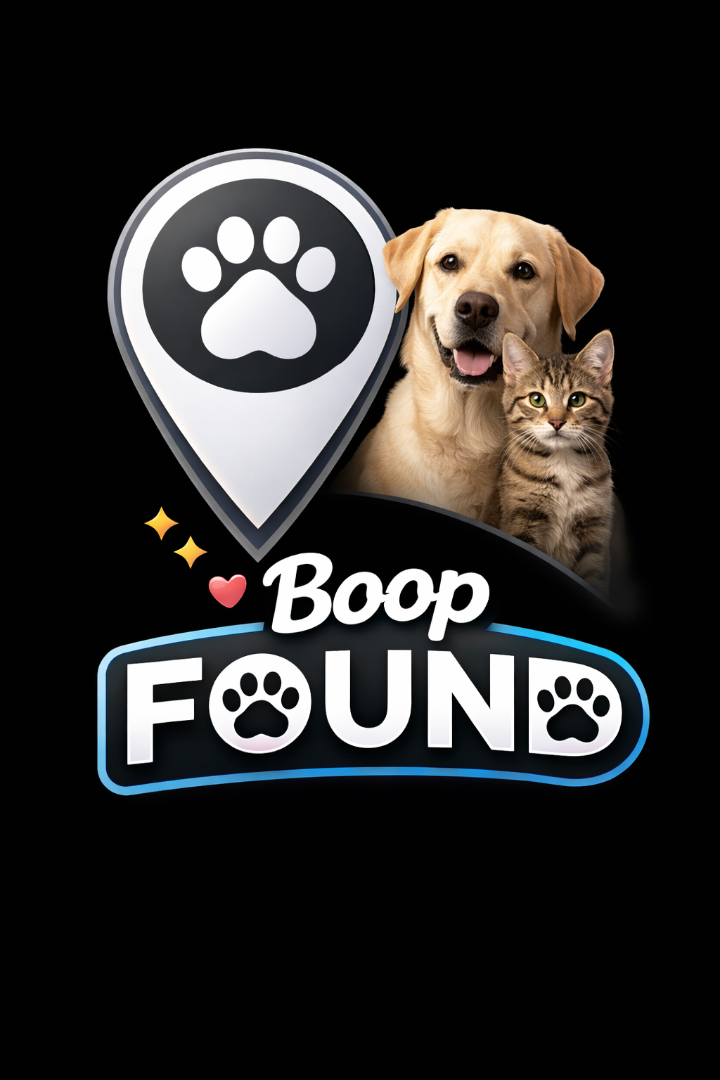 Boop Found – NFC pet tags for dogs and cats